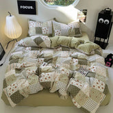 Vintage Patches Cottagecore Bedding Set